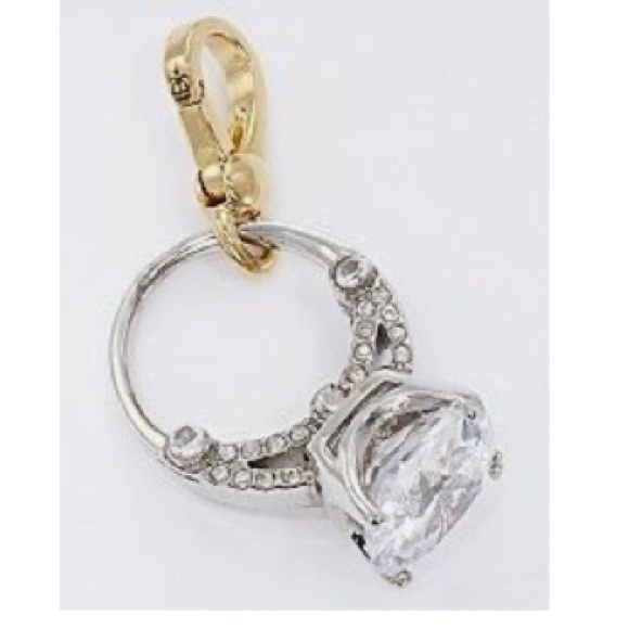 Juicy Couture Jewelry - authentic rare luxury Juicy Couture engagement ring charm
